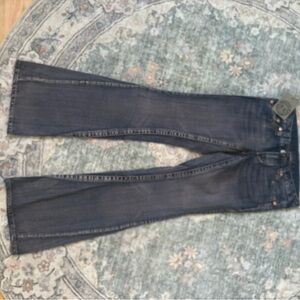 True Religion Dark Blue Flared Jeans
